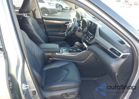 2022 Toyota Highlander Platinum from USA, damaged, VIN 5TDFZRAH9NS104497